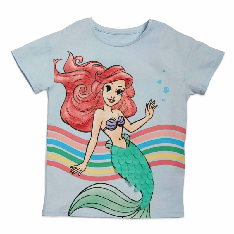modisch für T-Shirt - Neuankömmlinge Angebote aus Disney Arielle, - Meerjungfrau 61% Kinder die -